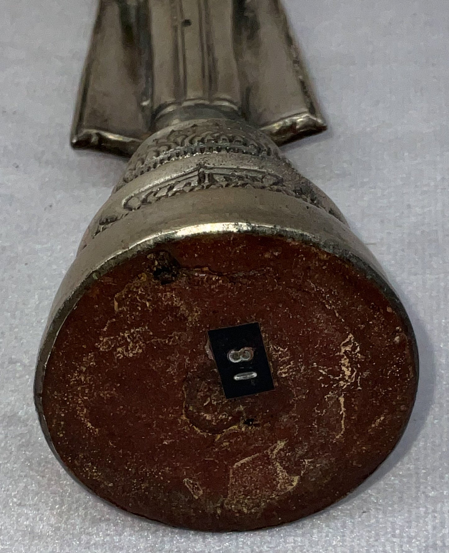 Vintage Silver Alloy Thai Lopburi Style Buddha